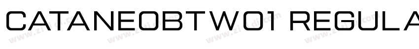 CataneoBTW01 Regular字体转换